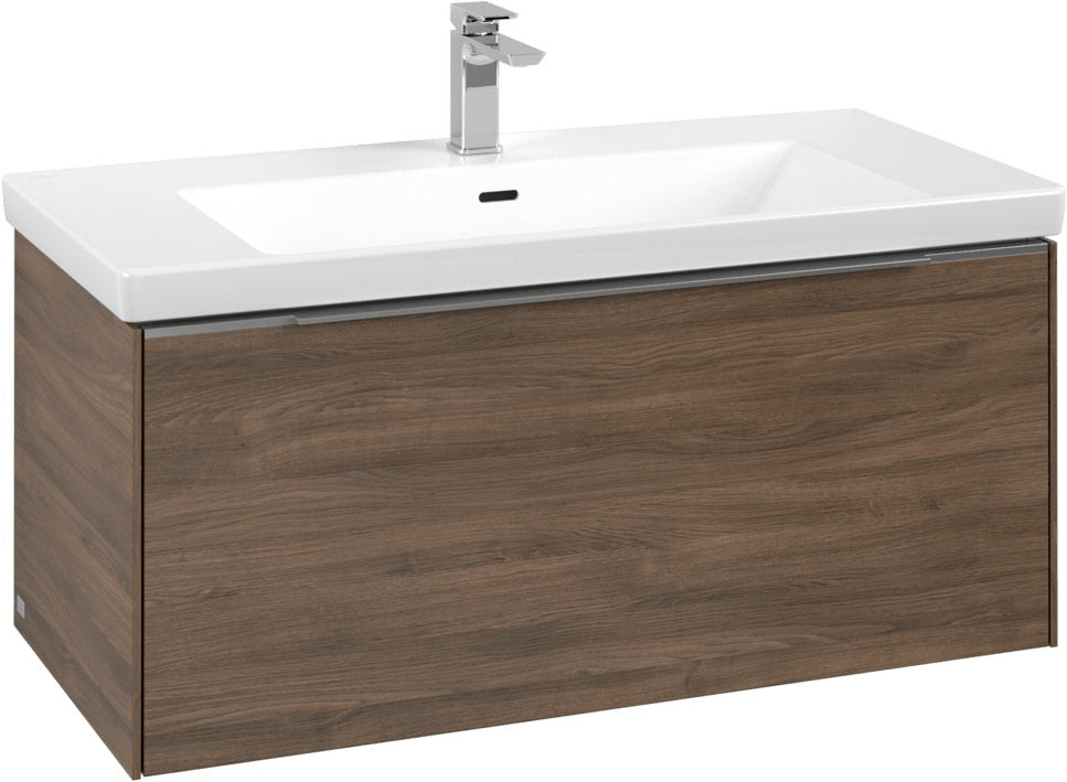 Villeroy & Boch Waschtischunterschrank Subway 3.0 C Brilliant White 973 mm mit SoftClosing