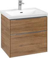 Villeroy & Boch Waschtischunterschrank Subway 3.0 C 576L0 Brilliant White mit LED-Beleuchtung