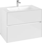 Villeroy & Boch Waschbeckenunterschrank Collaro C13800 White Oak – 796 mm, 2 Auszüge, SoftClosing