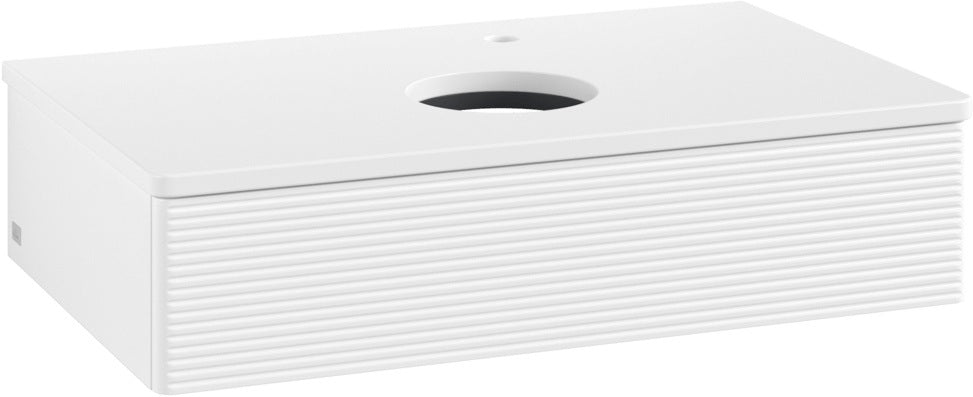 Villeroy & Boch Waschtischunterschrank Antao 800 mm Glossy White Lacquer mit Auszug