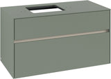 Villeroy & Boch Waschtischunterschrank Collaro C126 B0 1000 mm White Oak mit Beleuchtung