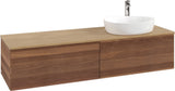 Villeroy & Boch Waschtischunterschrank Antao 1600 mm Warm Walnut mit 2 Auszügen