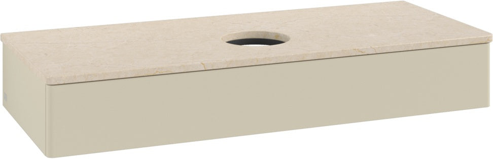 Villeroy & Boch Antao Waschbeckenunterschrank K10013 1200 mm Anthrazit Matt – 1 Auszug, Push-to-Open