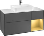 anthrazit / Mitteldichte Faserplatte (MDF) / F421H F
