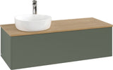 Villeroy & Boch Waschtischunterschrank Antao K33051 1200 mm Anthrazit Matt Lack mit Hahnlochbohrung