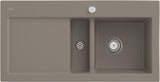 Villeroy & Boch Einbauspüle Subway 60 Ivory CeramicPlus – 1000 mm Keramik mit Abtropffläche