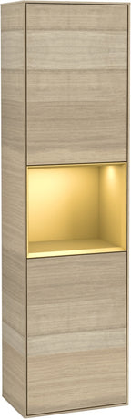 Eiche / matt / F460HF 418x1516x2 70mm Eckig Oak