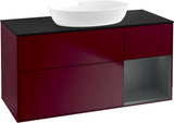Villeroy & Boch Finion Waschtischunterschrank FA72GFGF 1200 mm Glossy White Lacquer mit LED-Beleuchtung