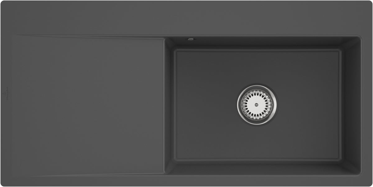 Villeroy & Boch Subway Style 60 Flat Einbauspüle 980x490mm Weiß Alpin CeramicPlus