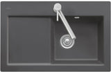 Villeroy & Boch Subway 45 Flat Einbauspüle Graphite CeramicPlus 745x475mm