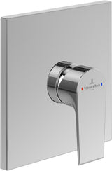 Villeroy & Boch Liberty Einhand-Brausebatterie – Unterputz, Chrom, 150 x 150 x 54 mm