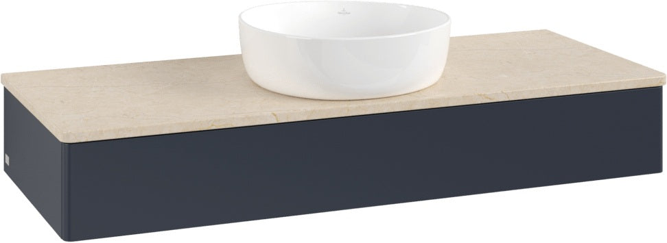 Villeroy & Boch Antao Waschbeckenunterschrank K10013 1200 mm Anthrazit Matt – 1 Auszug, Push-to-Open