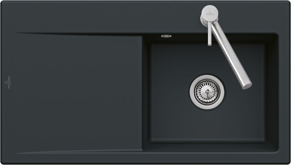 Villeroy & Boch Subway Style 45 Flat Einbauspüle 780x510mm Stone White CeramicPlus