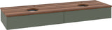 Villeroy & Boch Waschtischunterschrank Antao 1600 mm Anthrazit Matt mit 2 Auszügen