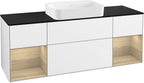 weiß / Mitteldichte Faserplatte (MDF) / G742P C 1600x603x501mm Glossy White