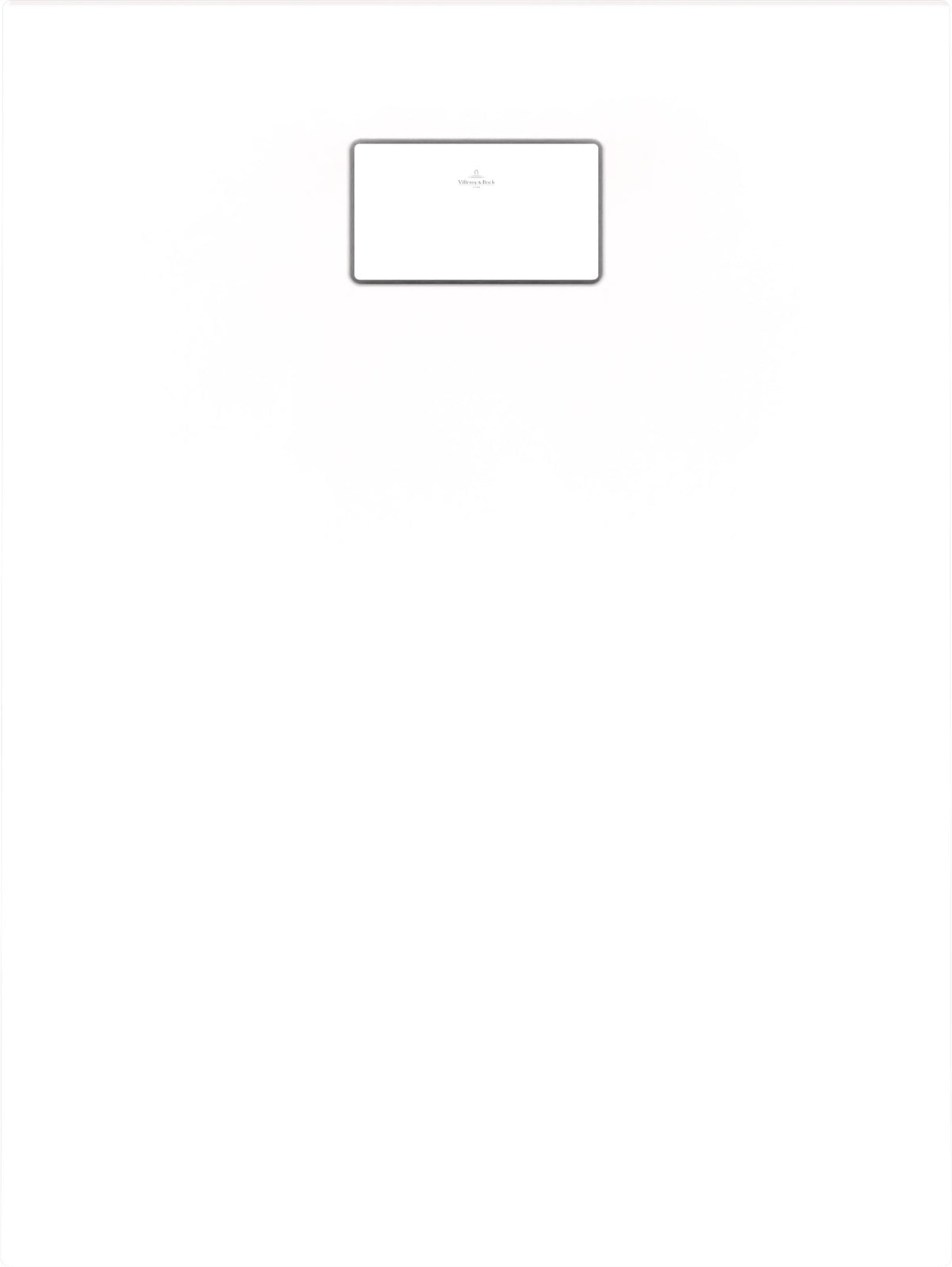Villeroy & Boch Duschwanne Le Valence 1000x800mm Rechteck CeraSoft Rutschhemmung
