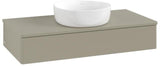 Villeroy & Boch Antao Waschtischunterschrank 1000 mm, 1 Auszug, Stone Grey Matt, wandhängend