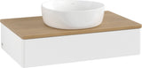 Villeroy & Boch Antao Waschbeckenunterschrank 800 mm White Matt Lack mit LED-Beleuchtung