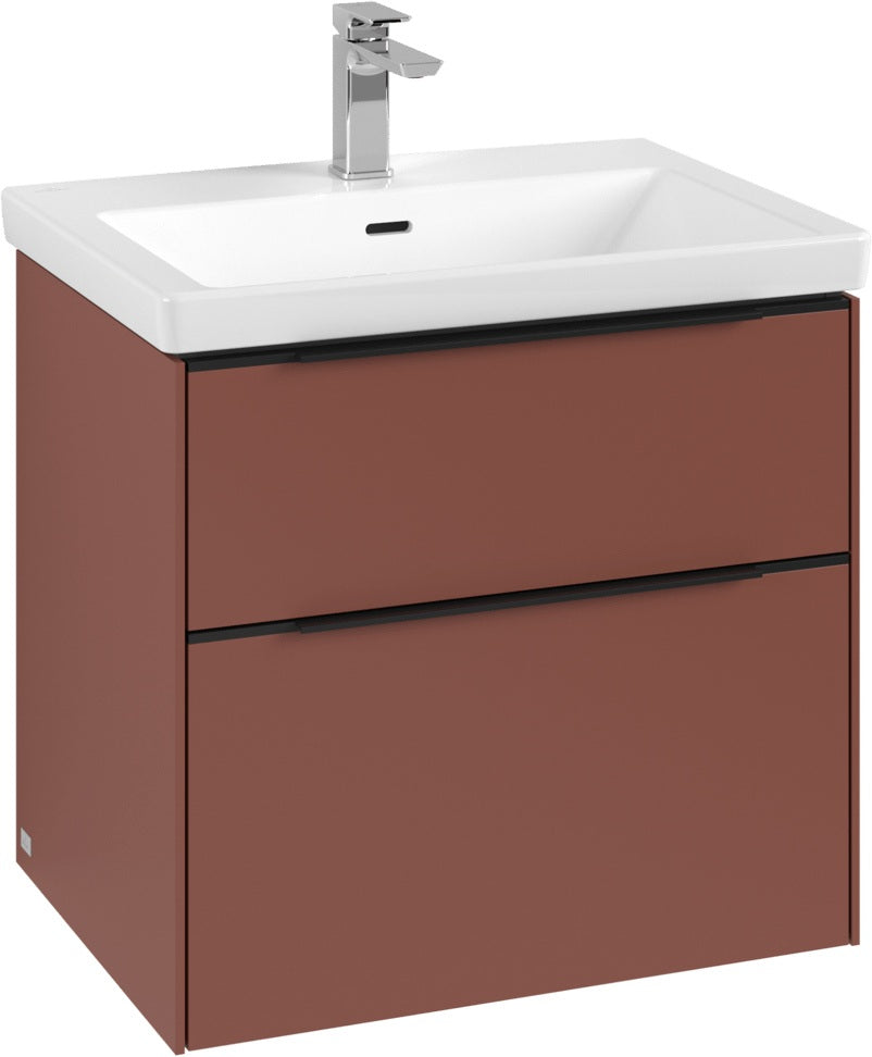 Villeroy & Boch Waschtischunterschrank Subway 3.0 C 576L0 Brilliant White mit LED-Beleuchtung