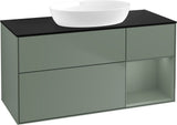 Villeroy & Boch Finion Waschtischunterschrank FA72GFGF 1200 mm Glossy White Lacquer mit LED-Beleuchtung