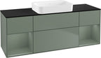grün / Mitteldichte Faserplatte (MDF) / G742G M