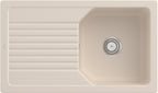 510 mm / rechteckig / 338501 860x510mm Rechteck Ivory
