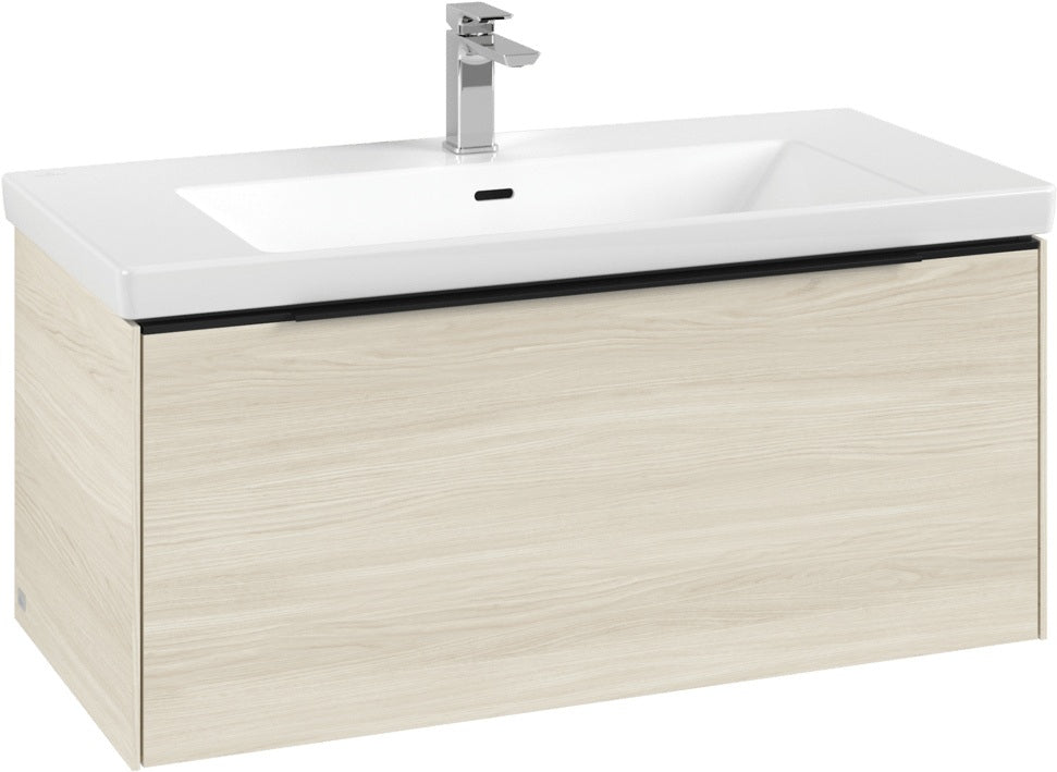 Villeroy & Boch Waschtischunterschrank Subway 3.0 C Brilliant White 973 mm mit SoftClosing