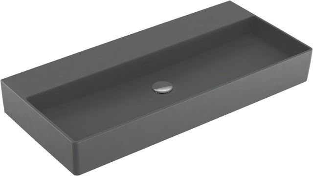 Villeroy & Boch Wandwaschbecken Memento 2.0 1000 mm Graphite CeramicPlus