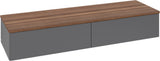 Villeroy & Boch Antao Sideboard 1600 mm – Anthracite Matt Lacquer mit LED-Auszugsbeleuchtung