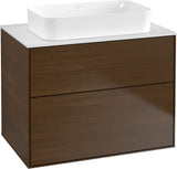 Villeroy & Boch Waschtischunterschrank Finion F6310 800 mm Glossy White Lacquer
