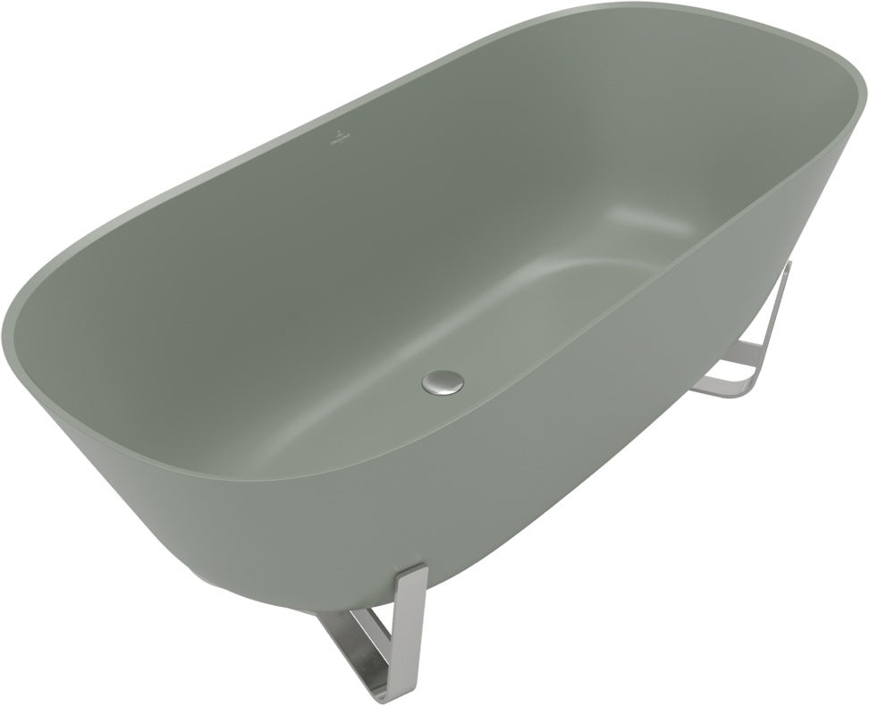 Villeroy & Boch Antheus UBQ17 Freistehende Badewanne 1750x800mm Stone White CeramicPlus