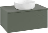 Villeroy & Boch Waschbeckenunterschrank Antao L30110 800x360x500mm Anthracite Matt Lacquer