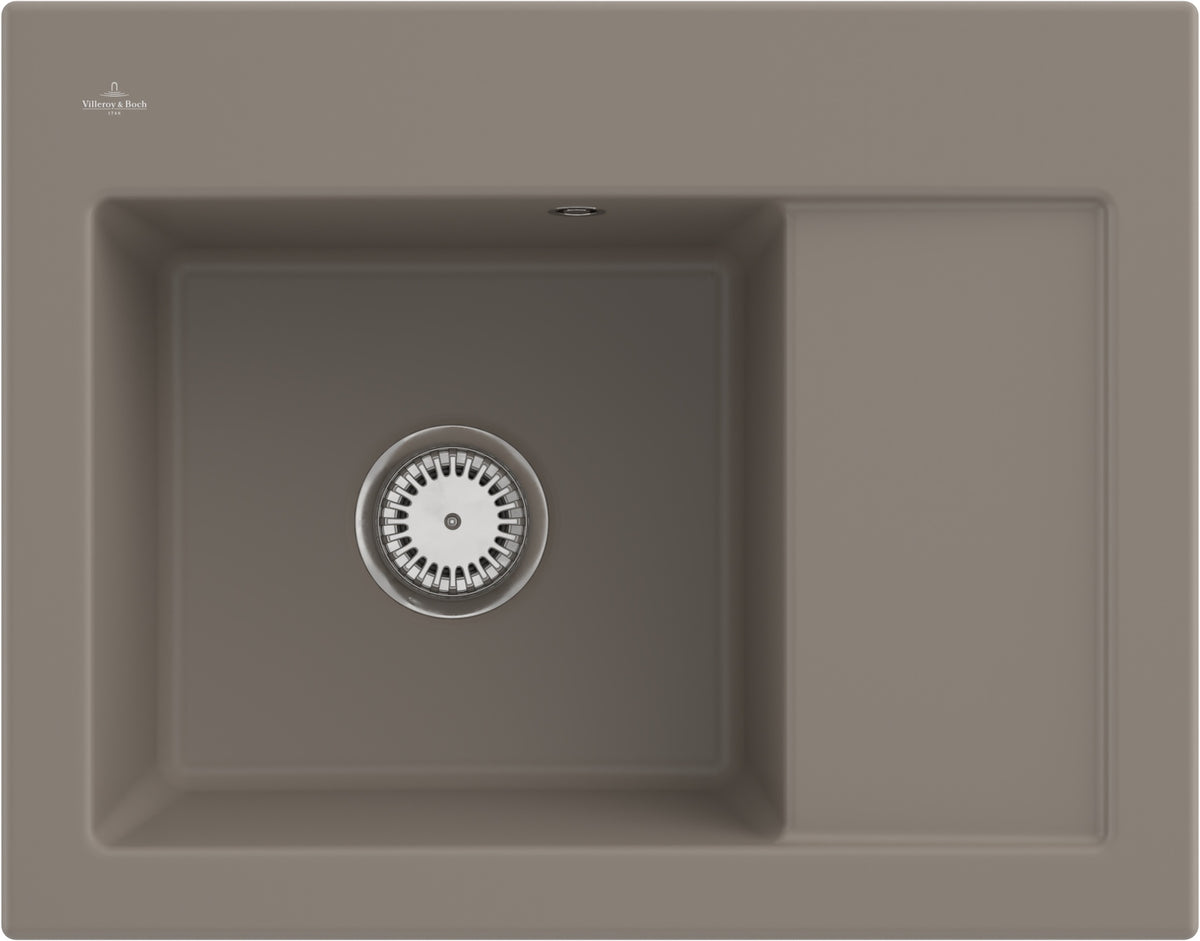 Villeroy & Boch Einbauspüle Subway 45 Compact 650x510mm Weiß Alpin CeramicPlus