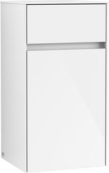 Villeroy & Boch Seitenschrank Collaro C03201 – 404 x 748 x 349 mm, Glossy White, SoftClosing
