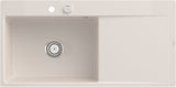 Villeroy & Boch Subway Style 60 Flat Flächenbündige Spüle 980x490mm Weiß Alpin CeramicPlus