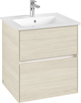 Villeroy & Boch Waschbeckenunterschrank Collaro C142 White Oak 561 mm mit SoftClosing