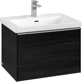 Villeroy & Boch Subway 3.0 Waschtischunterschrank C57500, 622 mm, Brilliant White, mit SoftClosing-Auszug