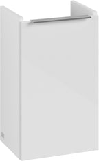 weiß / 0 / 1 / Griff / ja / VB Waschbeckenunterschränke Architectura B87901 310x520x243mm Eckig White