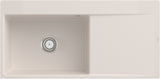 Villeroy & Boch Subway Style 60 Flat Flächenbündige Spüle 980x490mm Weiß Alpin CeramicPlus