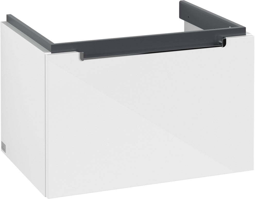 Villeroy & Boch Subway 2.0 Waschtischunterschrank A68810 Glossy White 637 mm