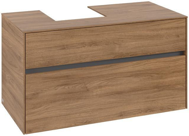 Villeroy & Boch Waschbeckenunterschrank Collaro C09500 1000 mm Kansas Oak mit SoftClosing