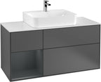 anthrazit / Mitteldichte Faserplatte (MDF) / G161H G
