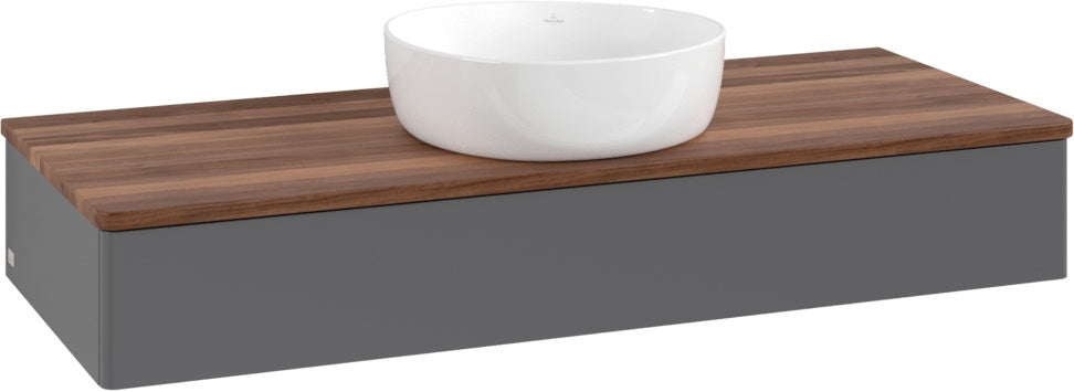 Villeroy & Boch Waschtischunterschrank Antao 1200 mm Anthracite Matt mit SoftClosing