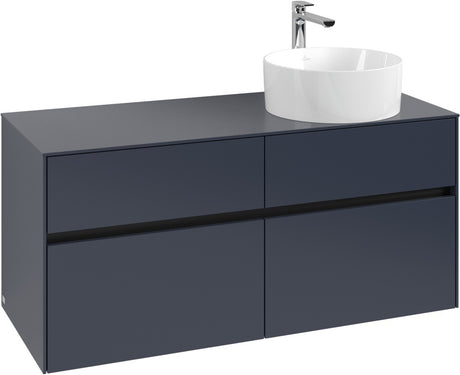 Villeroy & Boch Waschtischunterschrank Collaro C043 B0 1200 mm White Oak mit Beleuchtung