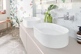 Villeroy & Boch Aufsatzwaschbecken Collaro 4A1956 560 x 360 mm Oval Weiß Alpin