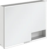 Villeroy & Boch Spiegelschrank My View+ A48110 1000 mm Graphite mit LED-Beleuchtung und Sensordimmer