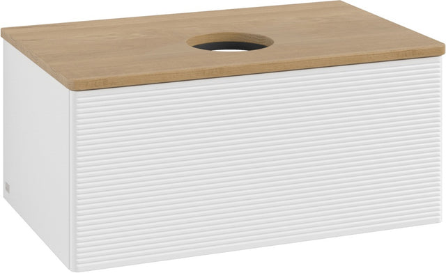 Villeroy & Boch Antao Waschtischunterschrank 800x360x500mm Glossy White Lacquer