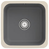 Villeroy & Boch Unterbauspüle Cisterna 50 Ebony CeramicPlus 445x445 mm Keramik