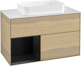 Villeroy & Boch Waschtischunterschrank Finion G241GF Glossy White Lacquer 1000 mm mit Beleuchtung
