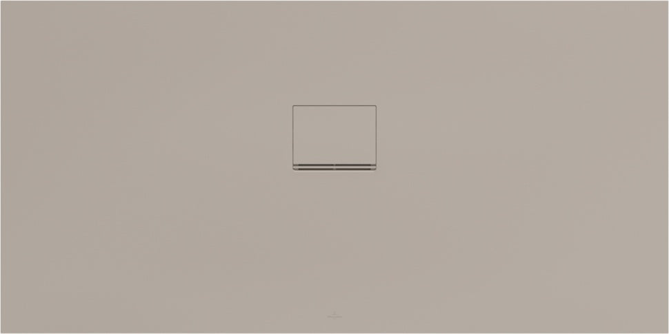 Villeroy & Boch Squaro Infinity Duschwanne 1600x800mm Stone White, rechteckig, Quaryl, Rutschhemmung Klasse C
